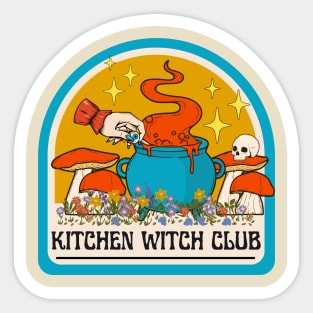 Kitchen Witch Cooking Club Sticker